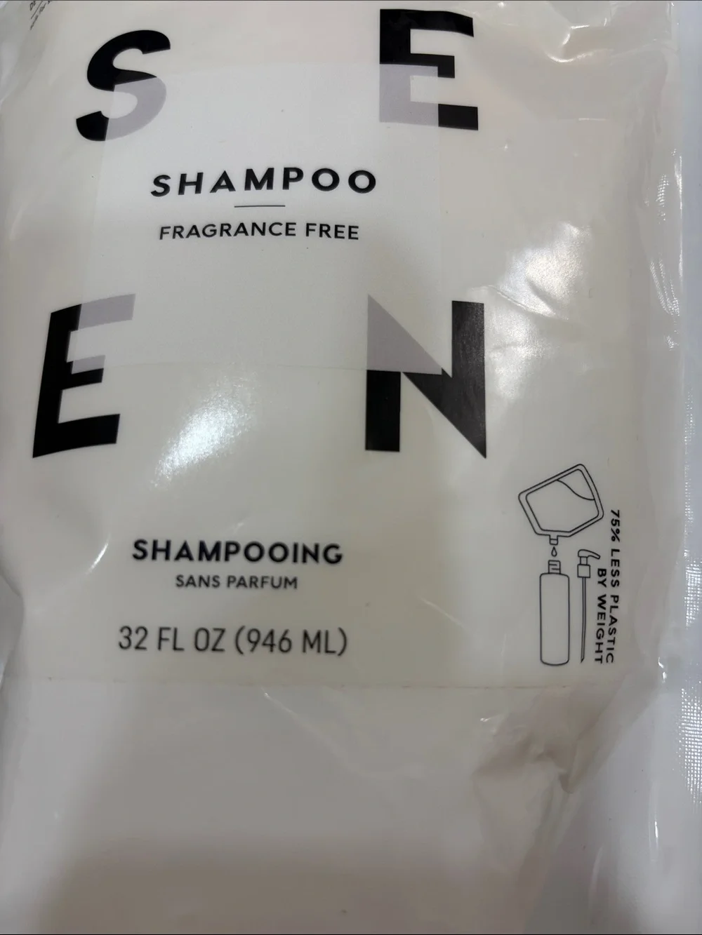 Seen shampoo